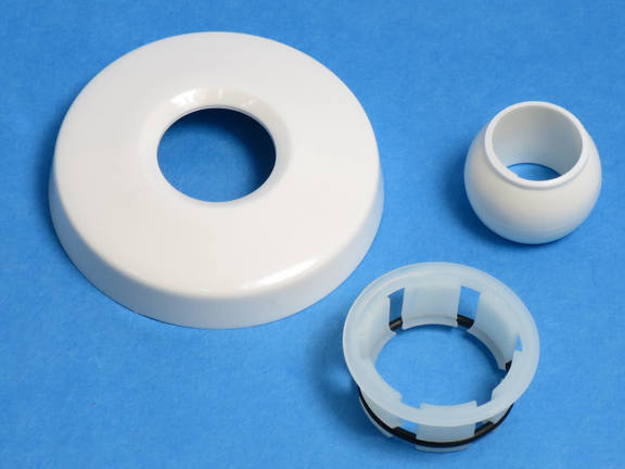 JET FACE VIP4 (FLAT FACE) WHITE                   